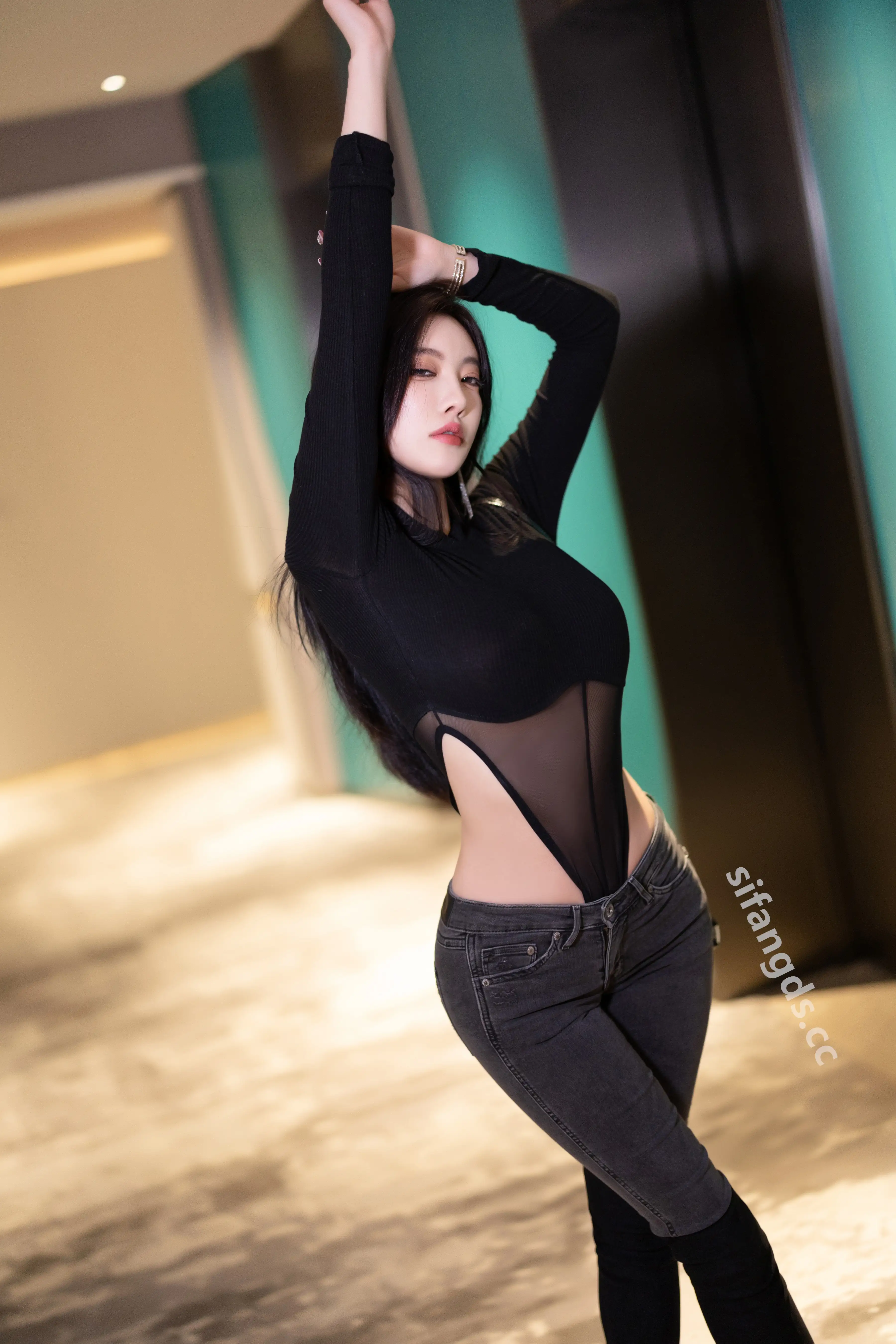 杨晨晨_NO.012_网袜连体_ - M940.COM 内部私购-第6张
